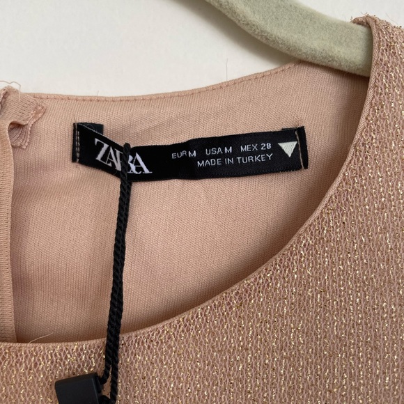 ZARA long gold dress new collection. Size M new with tag. - Picture 4 of 6